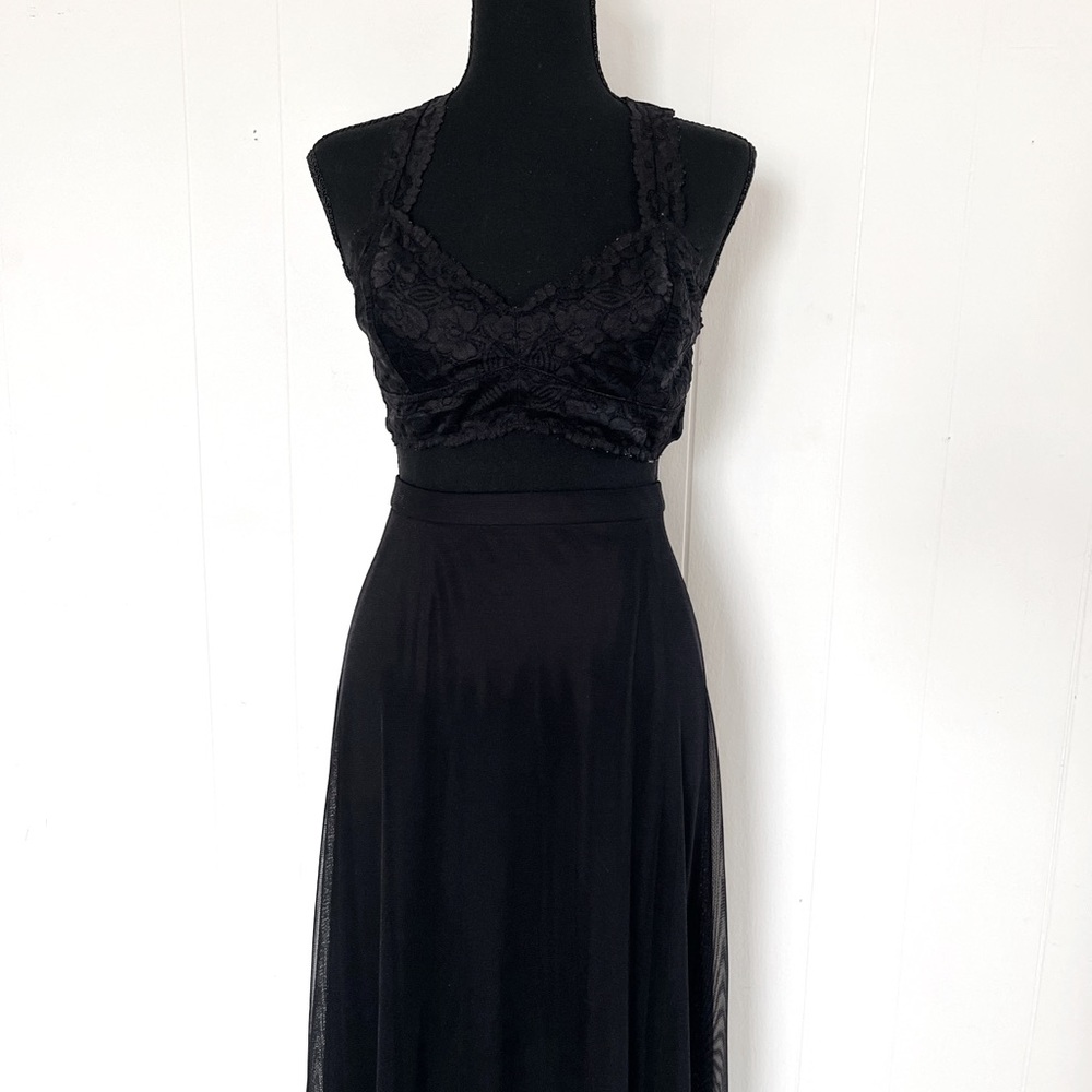 Black Maxi Skirt